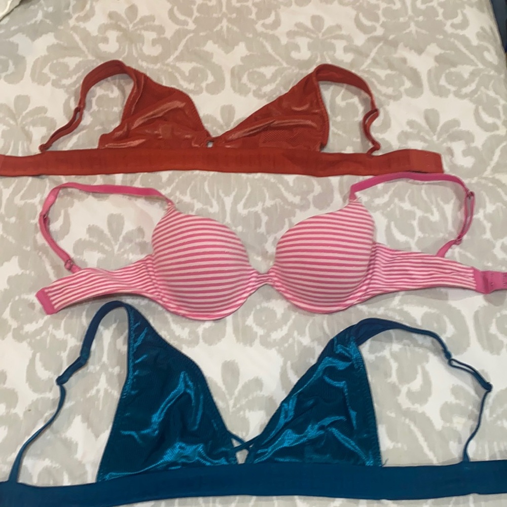 Victoria’s Secret PINK Bras Large and 34D
